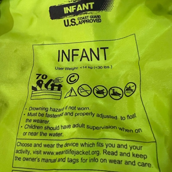 PINK PUDDLE JUMPER SEAHORSE INFANT LIFE VEST!!! - Picture 6 of 12